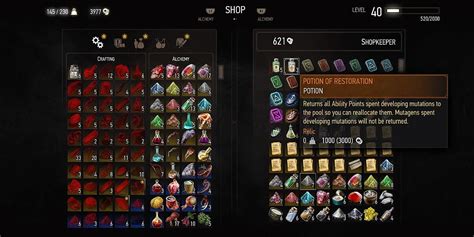 witcher 3 alchemy recipes.